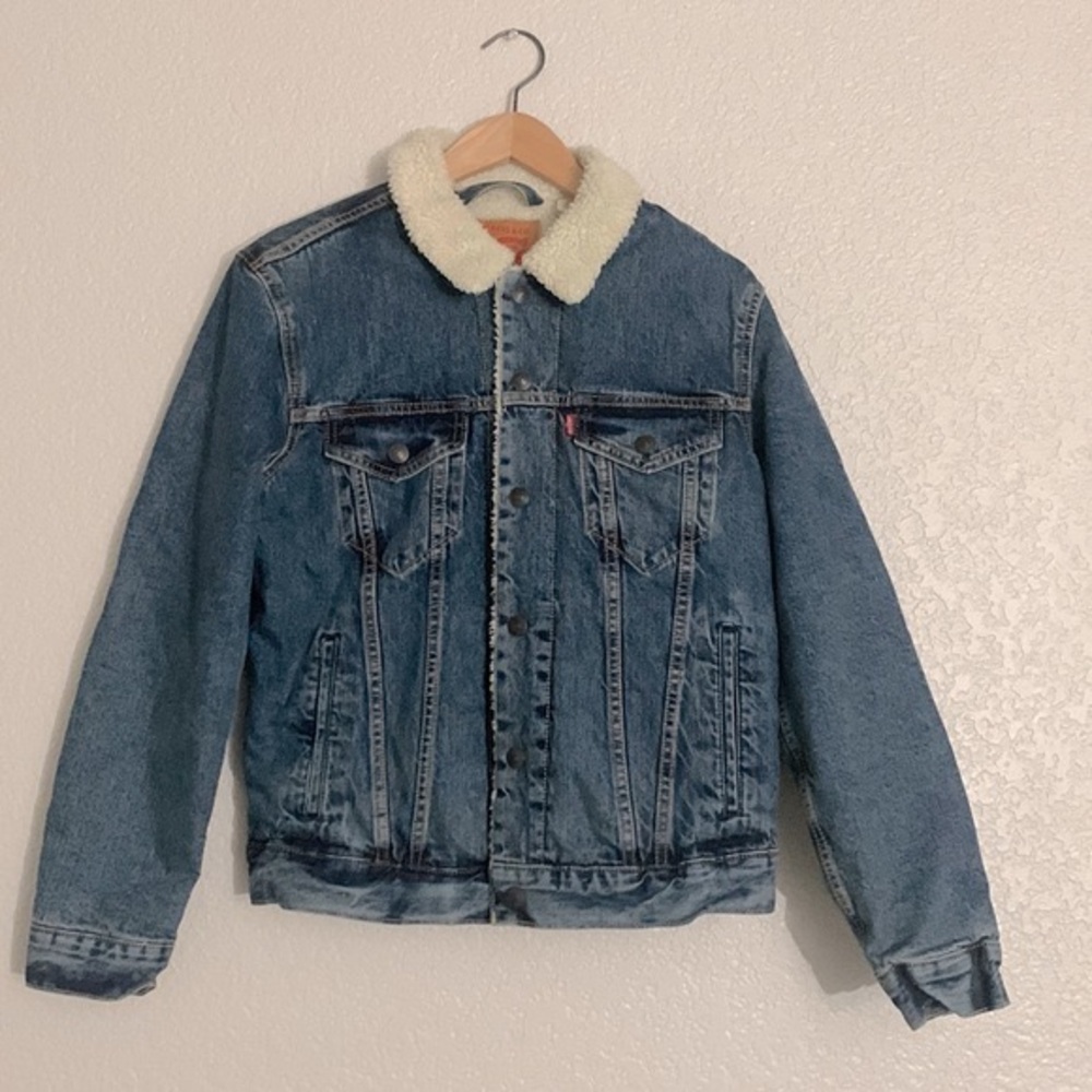 Levi’s Sherpa Denim Jacket